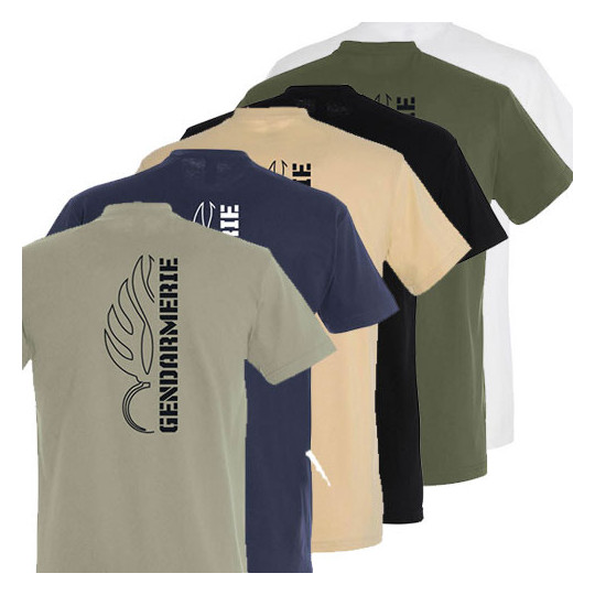 T-shirt Gendarmerie Lifestyle Quaerius