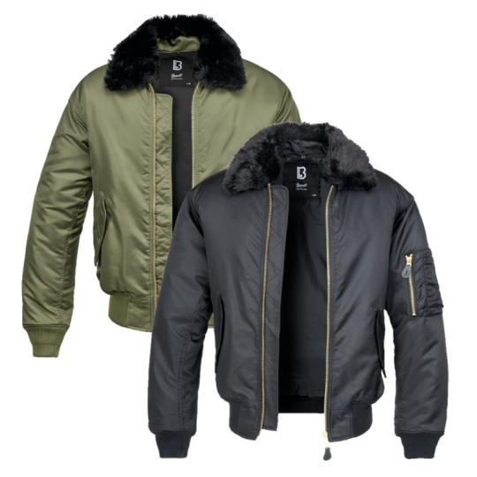 Blouson MA2 Col Fourrure Brandit - Veste Brandit