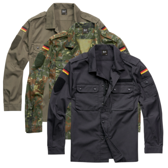 Tunique de Campagne BW Brandit - Veste Brandit sur Quaerius