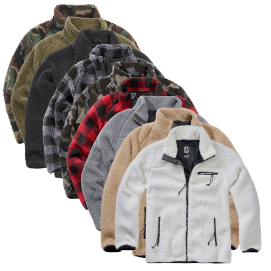 Veste en polaire teddy Brandit - Veste Brandit