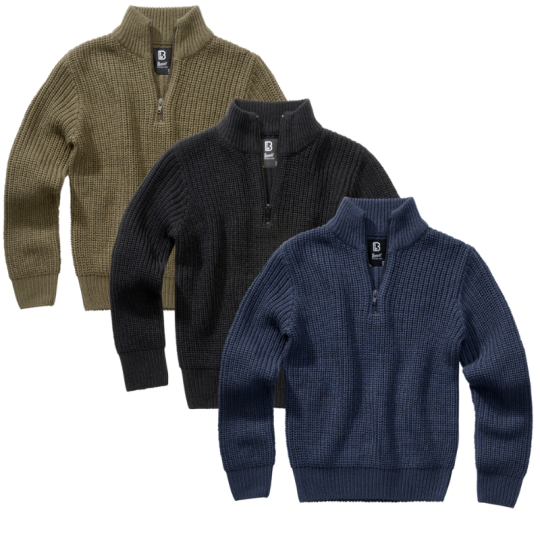 Pull marin Troyer pour enfants Brandit