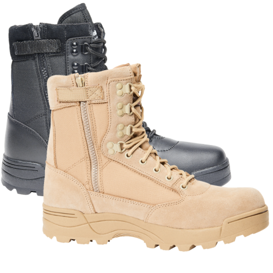Bottes Tactiques Fermeture éclair Brandit - Bottes Brandit