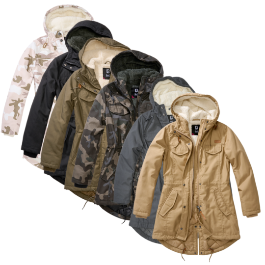 Parka Marsh Lake Femme Brandit - Veste Brandit