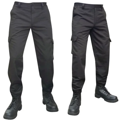 PANTALON CARGO NOIR DCA FRANCE - Equipement militaire Habillement Quaerius PANTALON CARGO NOIR DCA FRANCE - Equipement militaire Habillement Quaerius