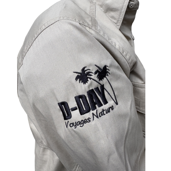Chemise Polycoton Ripstop D-DAY - Légère, Résistante et Déperlante