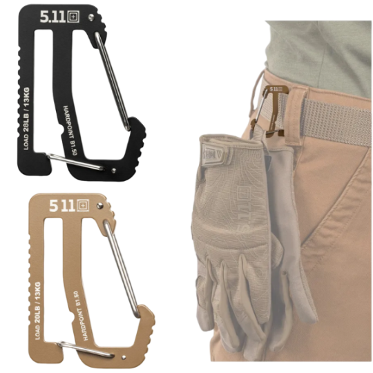Mousqueton Hardpoint B150 - Attache rapide ceinture pour accessoires