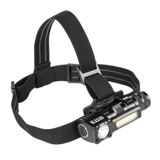 Lampe frontale XR1 5.11 Tactical - 1000 Lumens, 6 modes, rotation 180°