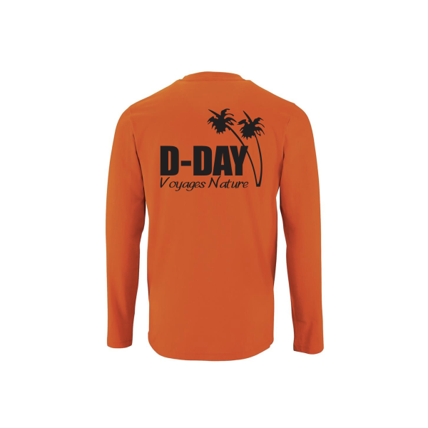 T-Shirt Manche Longues Homme Voyages Nature D-DAY
