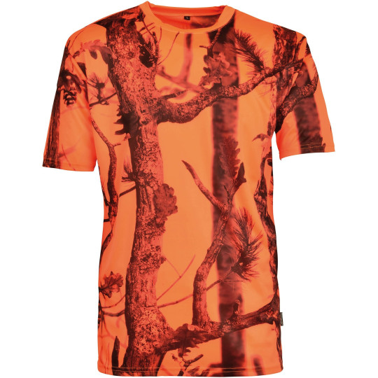 Destockage T-shirt de Chasse Respirant Enfant Percussion