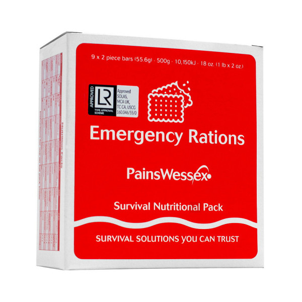 Rations d'Urgence Pack Nutritionnel de Survie PainsWessex