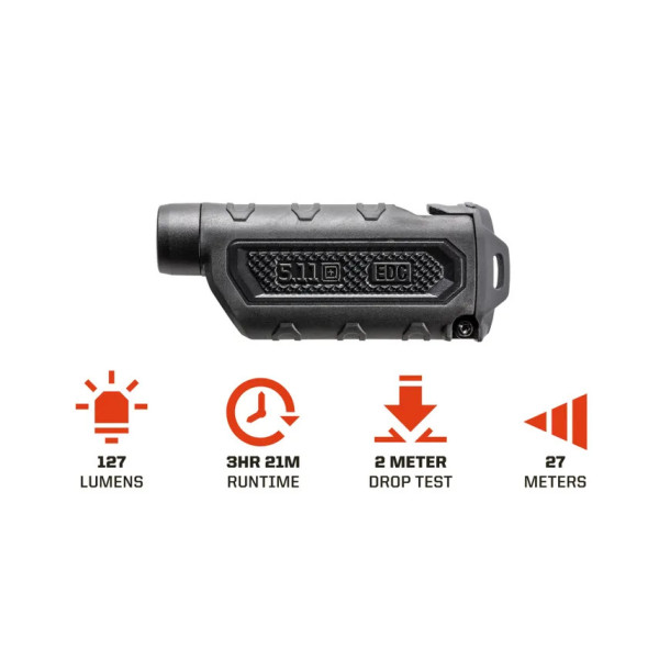 Lampe EDC 2AAA 127 lumens - Lampe 5.11 Tactical compacte