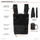 Porte-poche hydratation porte-plaque 5.11 Tactical convertible 3L
