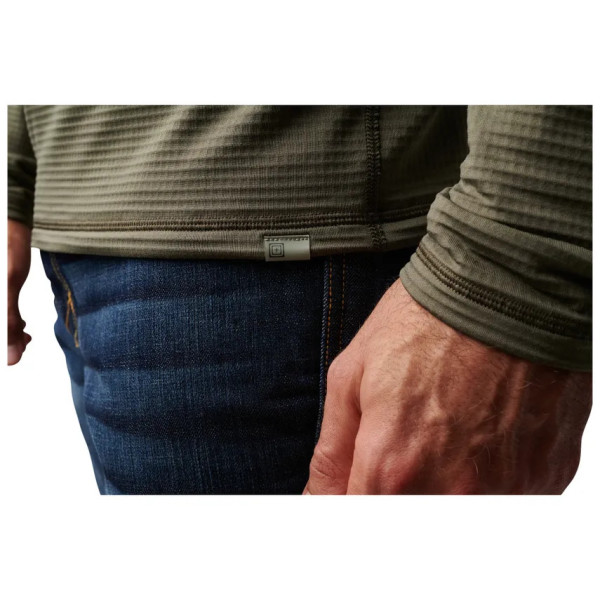 Haut Stratos 1/4 Zip 5.11 Tactical - Couche Intermédiaire Technique