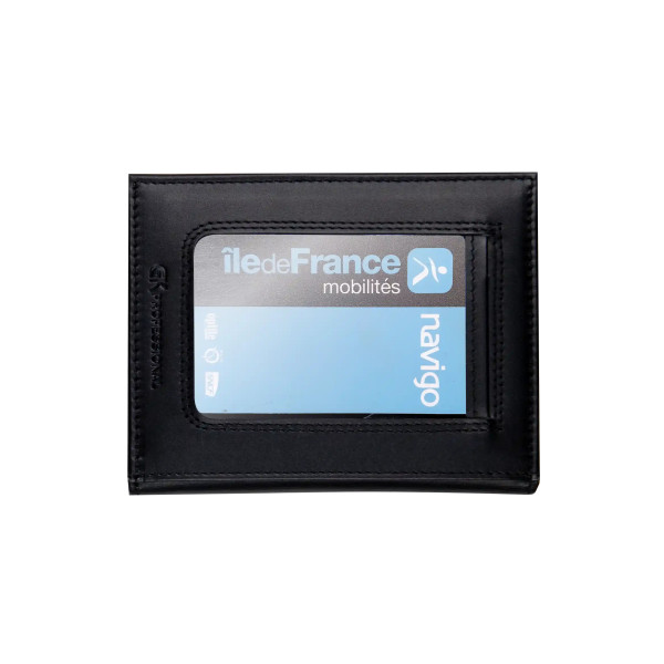 Porte-Carte 2 Volets Forces de l'Ordre en Cuir Véritable GK Professional 