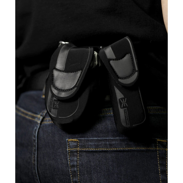 Porte-Menottes Administratif Universel en Néoprène et Nylon Haute Résistance GK-NEO GK PRO 