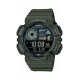 Montre Tactique Militaire WS-1500H-3BVEF Résine Verte CASIO 