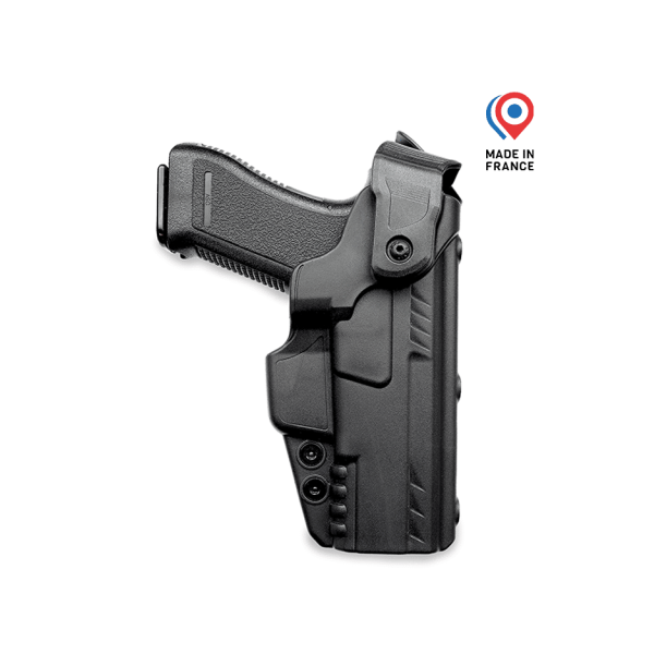 Holster Double Sécurité Port Discret Police Gendarmerie GK PRO 