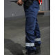 Pantalon Sécurité Privée Marine avec Bandes HV Safetek GK PRO  