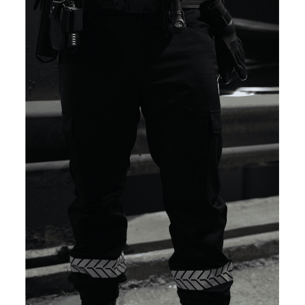 Pantalon Sécurité Privée Marine avec Bandes HV Safetek GK PRO  