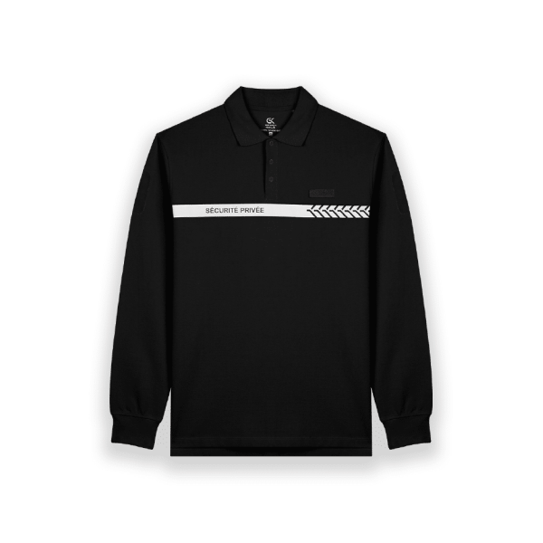 Polo Manches Longues Sécurité Privée Safetek GK Professional  