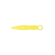 Couteau d'Entraînement de Formation Tactique Jaune GK Pro 