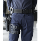 Sangle de Port Mi-Cuisse pour Plaque Tactique Forces de l'Ordre et Militaire GK Pro 
