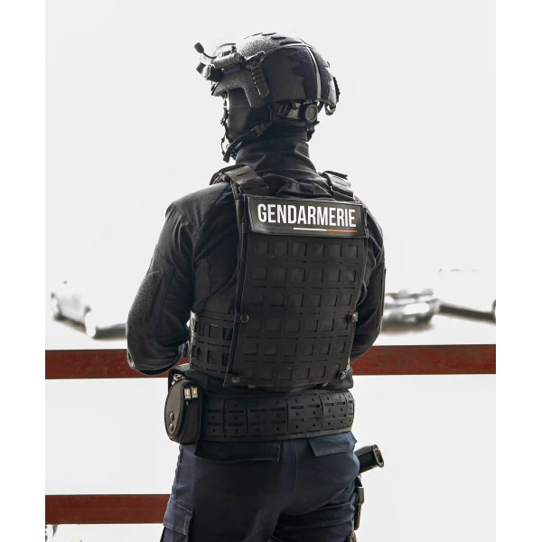 Housse Tactique 4en1 Modulable Multi-Missions Noir GK Pro  