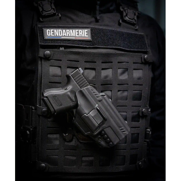 Housse Tactique 4en1 Modulable Multi-Missions Noir GK Pro  