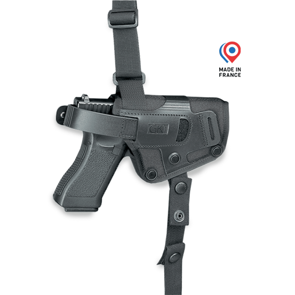 Holster d'Épaule Universel Black Demon pour Police et Forces de l'Ordre GK Pro 