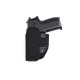 Holster Inside Discret Port Dissimulé en Néoprène pour Arme de Poing - GK Pro 
