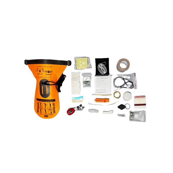 Kit de Survie Étanche Bivouac et Outdoor GK Pro 