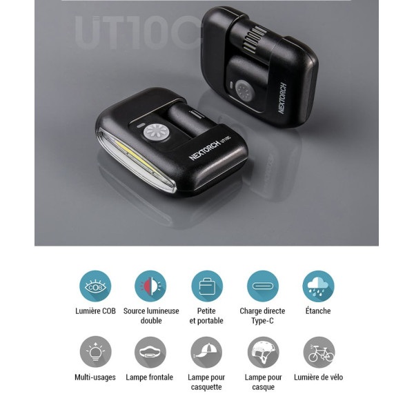 Lampe Multi-Fonctions LED 170 Lumens Intervention et Sécurité NEXTORCH 