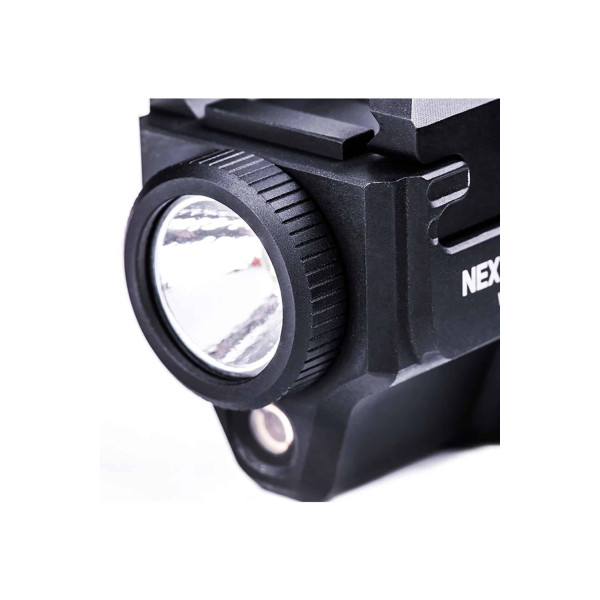 Lampe Tactique pour Arme de Poing avec Laser Rouge 650 Lumens WL22R GK PRO 