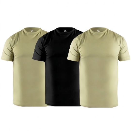 T-shirt Tactique Coyote 100% Coton - Vêtement Militaire GK Pro