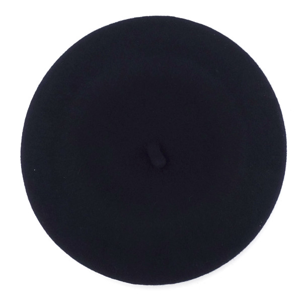 Béret Alpin Tarte Bleu Marine 100% Laine DCA France - Bérets Militaire
