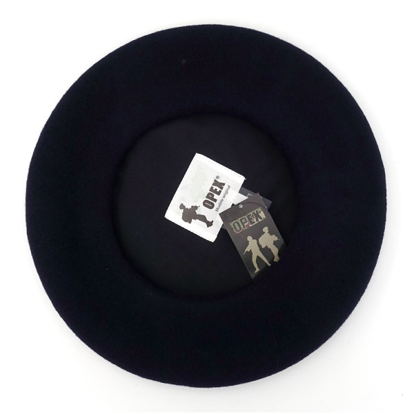 Béret Alpin Tarte Bleu Marine 100% Laine DCA France - Bérets Militaire