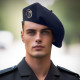 Béret Alpin Tarte Bleu Marine 100% Laine DCA France - Bérets Militaire