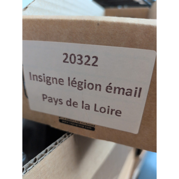 Insigne Gendarmerie Légion Émail Pays De La Loire Pin's À Vis En Desto