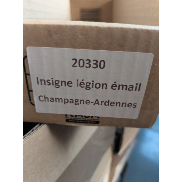Insigne Gendarmerie Légion Émail Champagne-Ardenne Pin's À Vis En Dest
