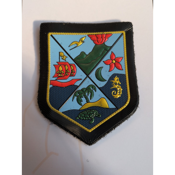 Écusson Gendarmerie Légion Plastique Mayotte-Réunion En Destockage
