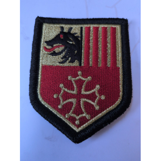 Écusson Gendarmerie Légion Brodé Languedoc-Roussillon En Destockage