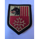 Écusson Gendarmerie Légion Brodé Languedoc-Roussillon En Destockage