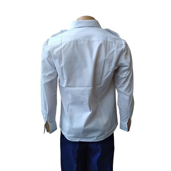 Chemise Pattes Et Poches Femme Blanche En Destockage
