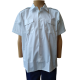Chemise Homme Pattes Et Poches Blanche En Destockage