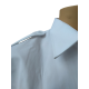 Chemise Homme Pattes Et Poches Blanche En Destockage