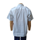 Chemise Homme Pattes Et Poches Blanche En Destockage