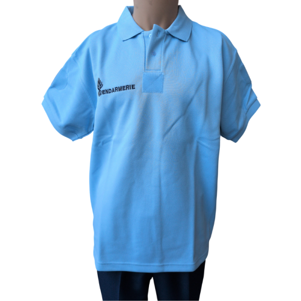 Polo Gendarmerie Homme Manches Courtes En Destockage