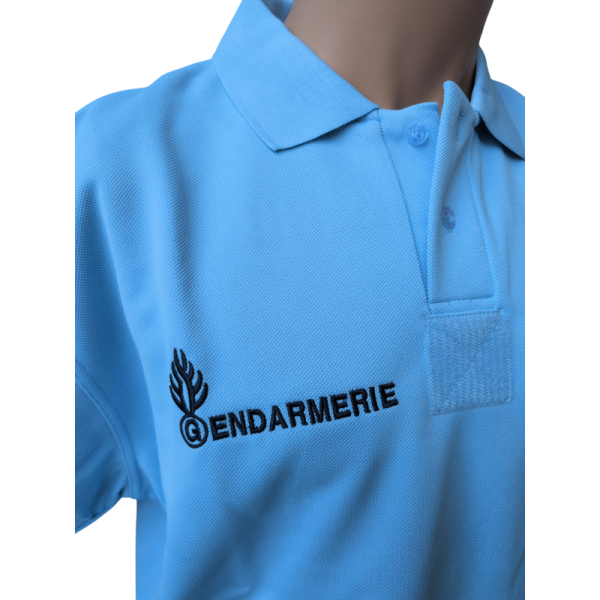 Polo Gendarmerie Homme Manches Courtes En Destockage
