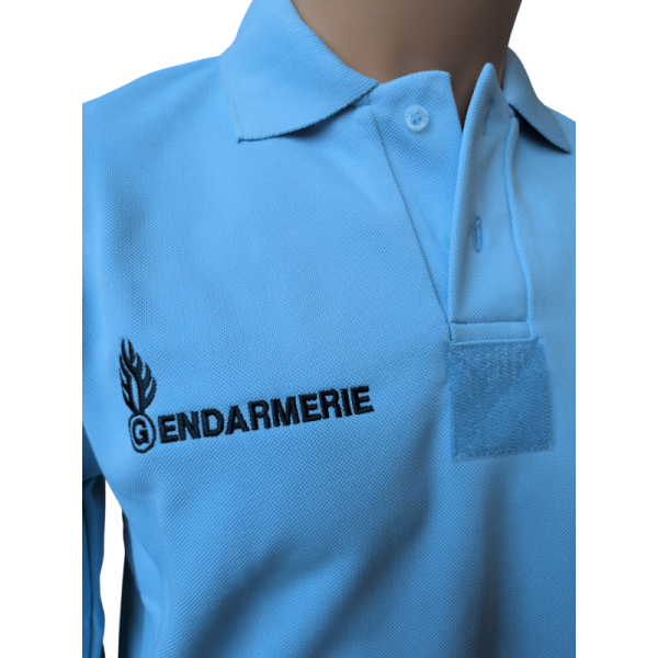 Polo Gendarmerie Homme Manches Longues En Destockage
