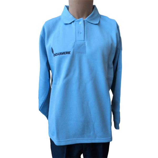 Polo Gendarmerie Femme Manches Longues En Destockage